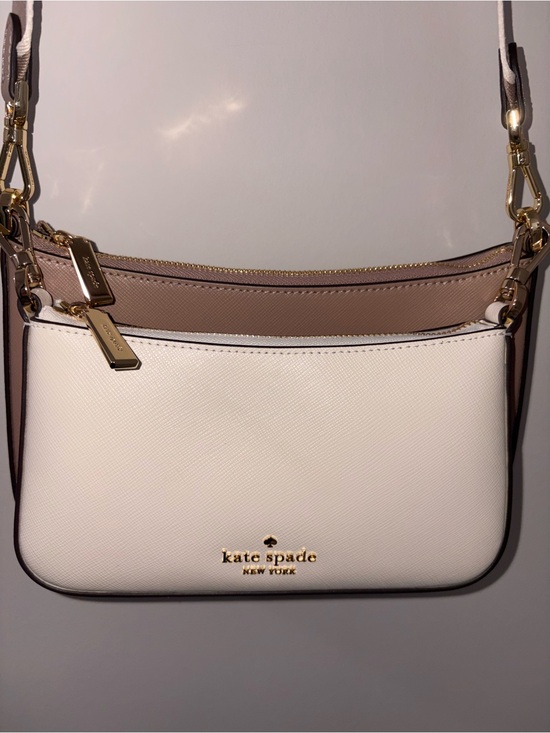 kate spade Handbags - Kate Spade Dual Cream & Tan Crossbody Purse!